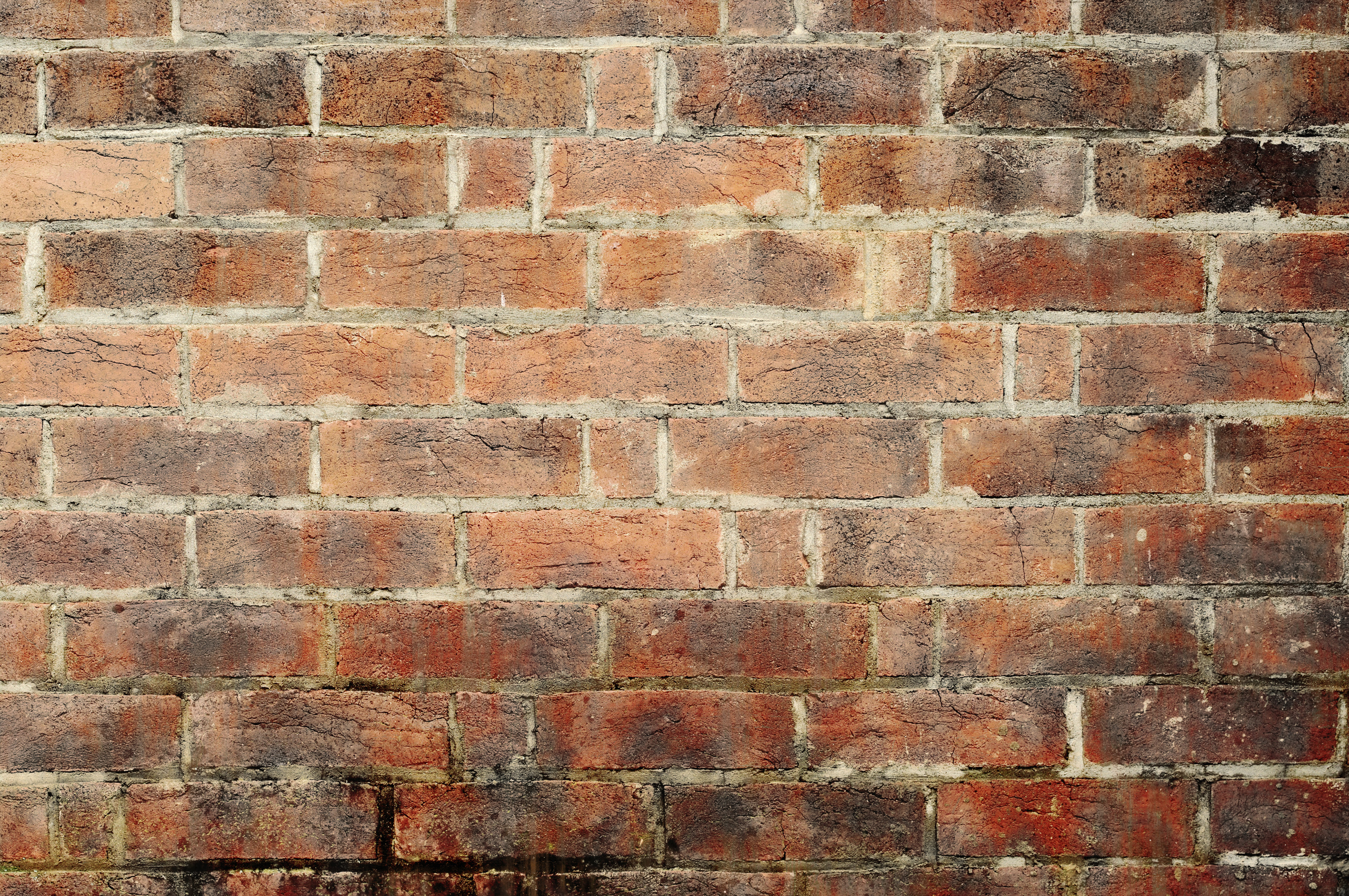 Old Grungy Brick Wall Background Texture