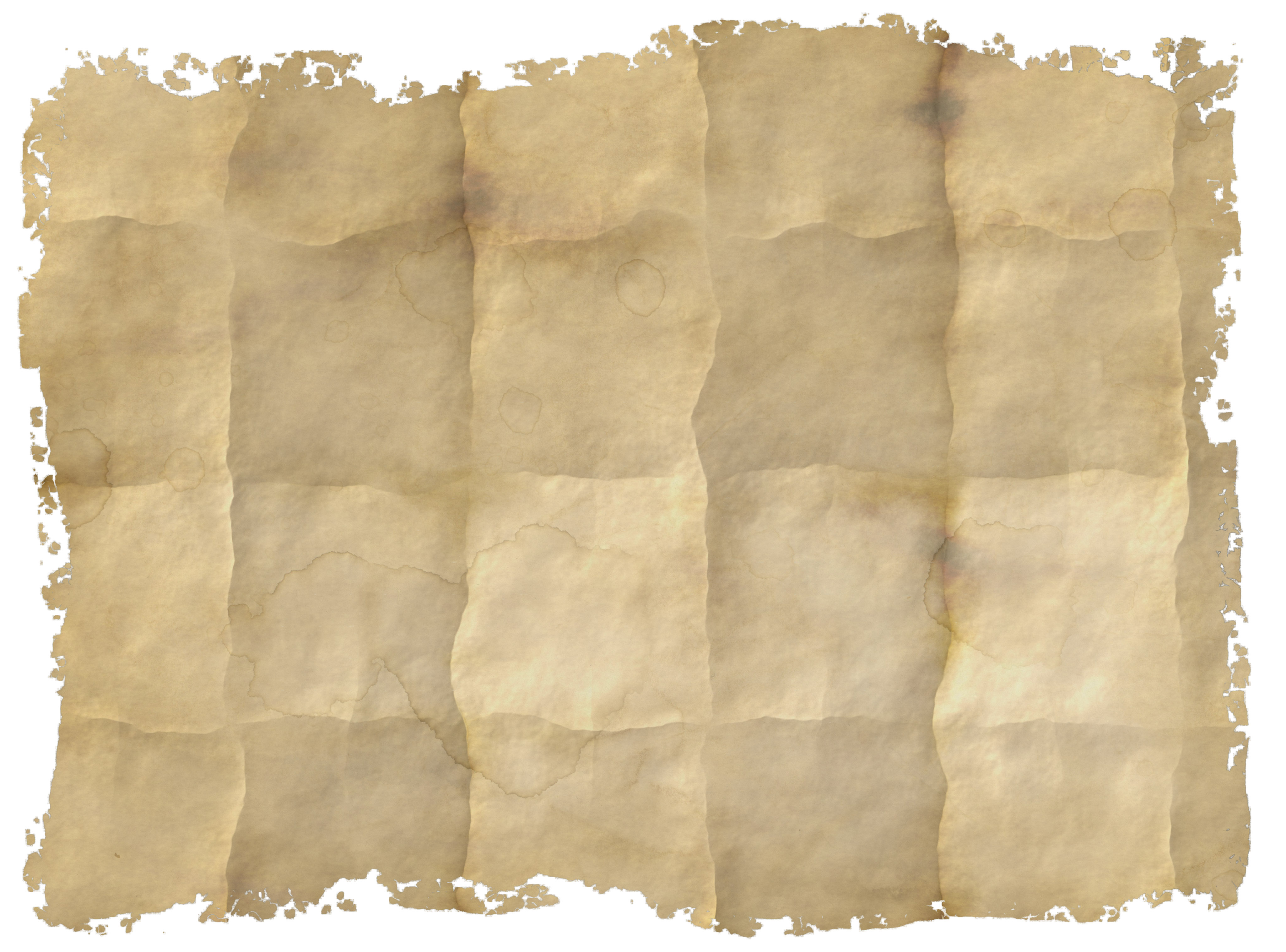 background of an old folded paper texture with ripped and torn edges
