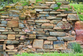 old stone brick wall background texture