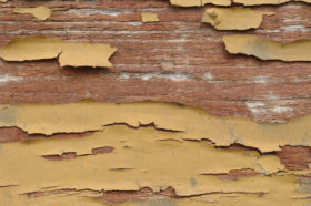 image of old wood with peeling paint background texture