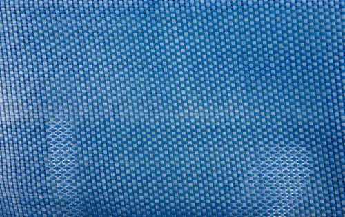 blue plastic mesh background texture