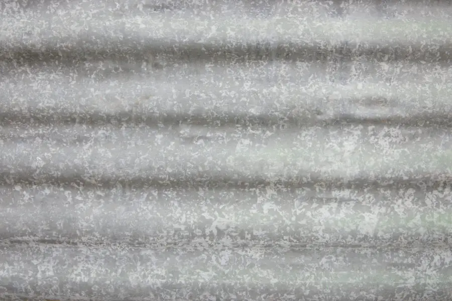 corrugated galvanised iron metal background texture