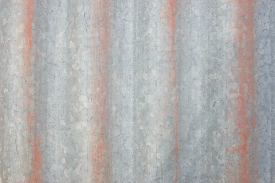 closeup photo of old corrugated iron metal background texture