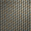 abstract woven metal background texture