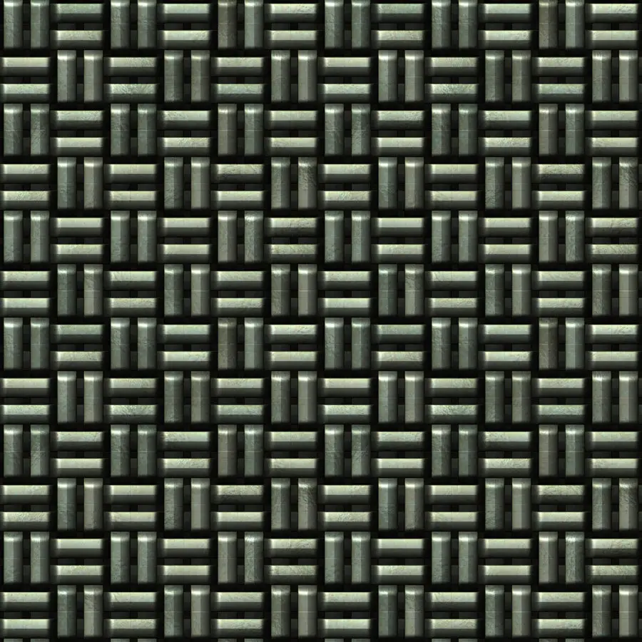 woven metal background texture