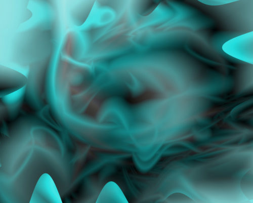abstract illustration of swirling underwater colours