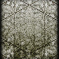 grunge background from old floral paper