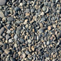 a background image of rounded and worn beach pebbles or stones