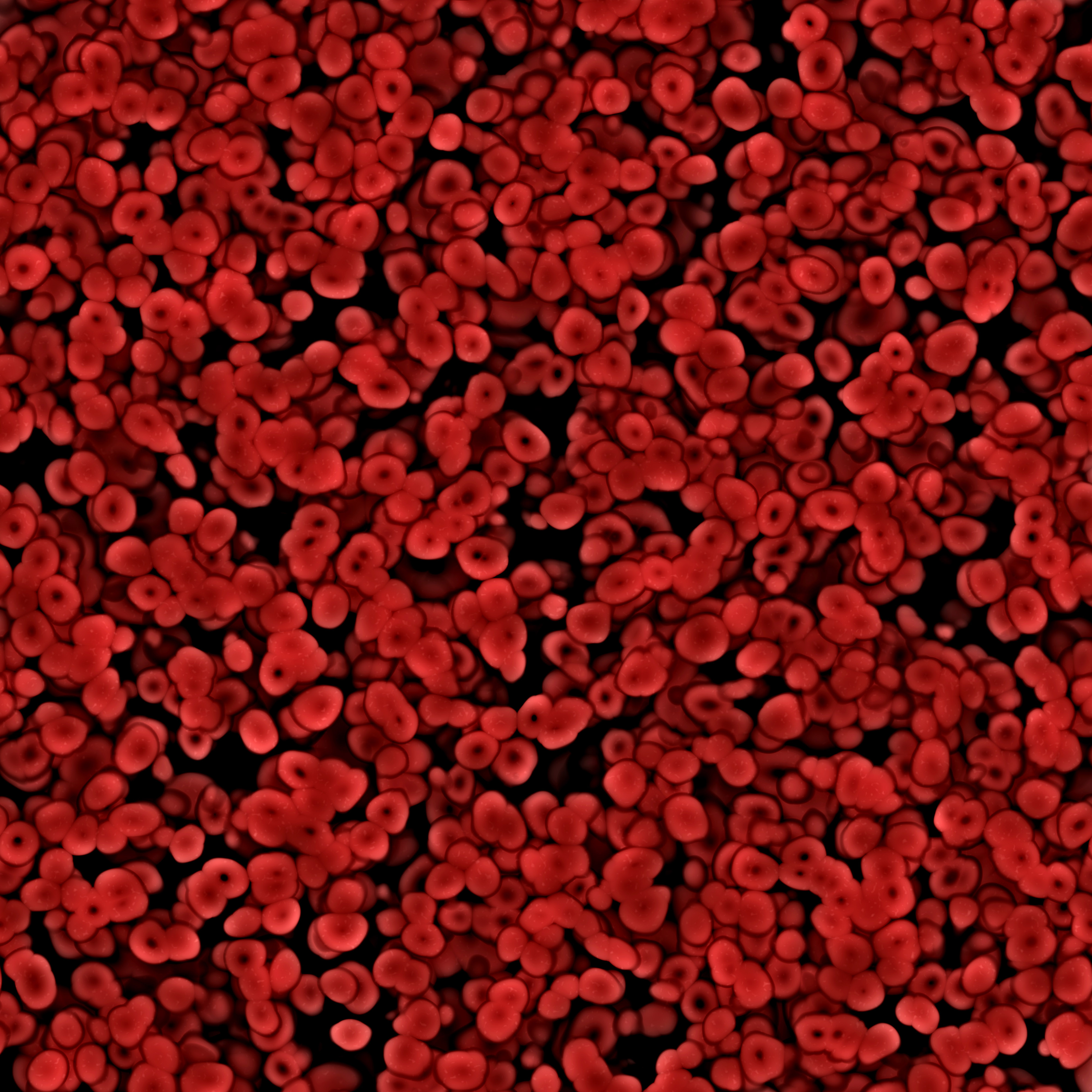 Excellent background image of red blood cells under the microscope