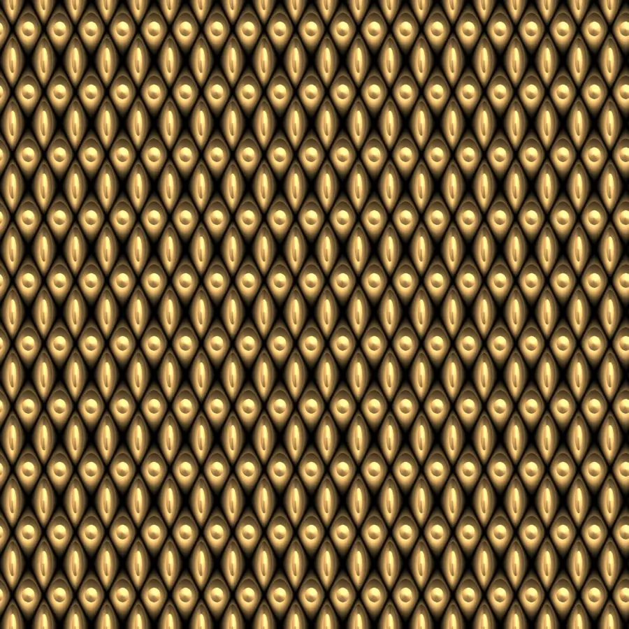 another rendered gold weave mesh metal background