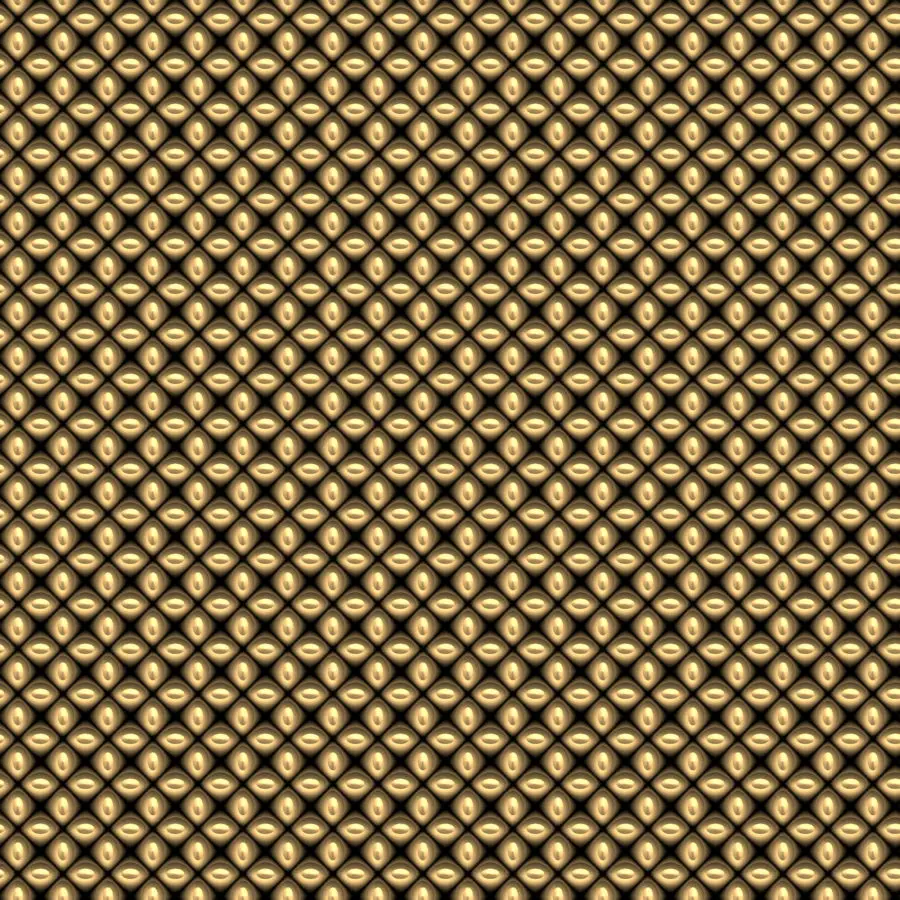 gold rendered metal mesh background