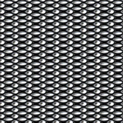 shiny rendered chain link silver metal background