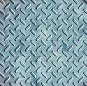 Four Colorful Seamless Diamond Plate Background Textures