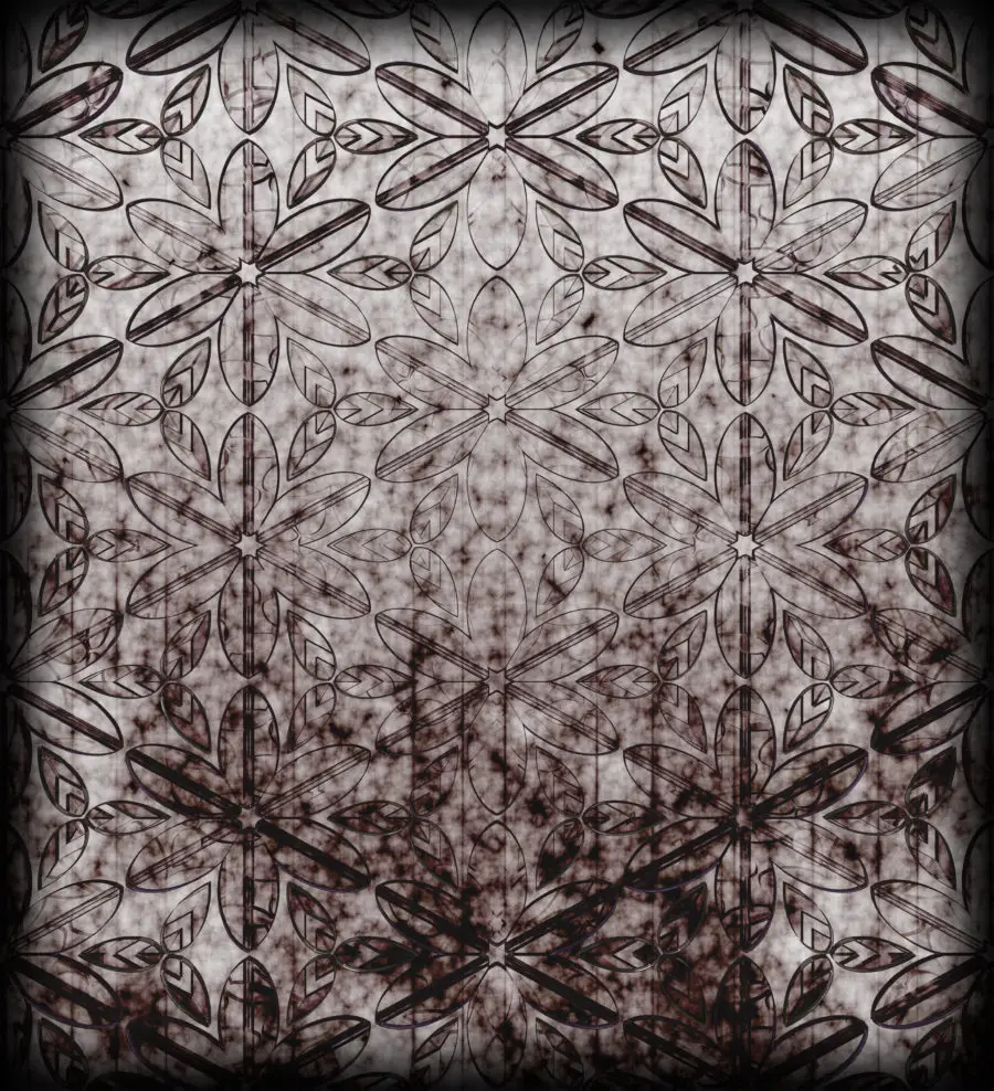 old dirty grunge floral background texture