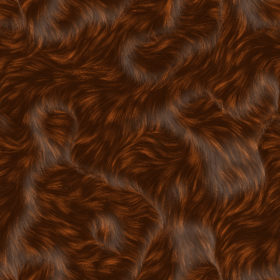 long, soft, wavy and luxurious animal fur