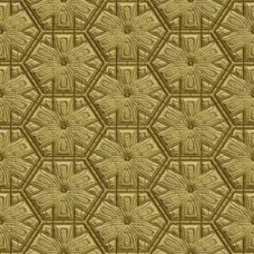 an image of patterned gold metal