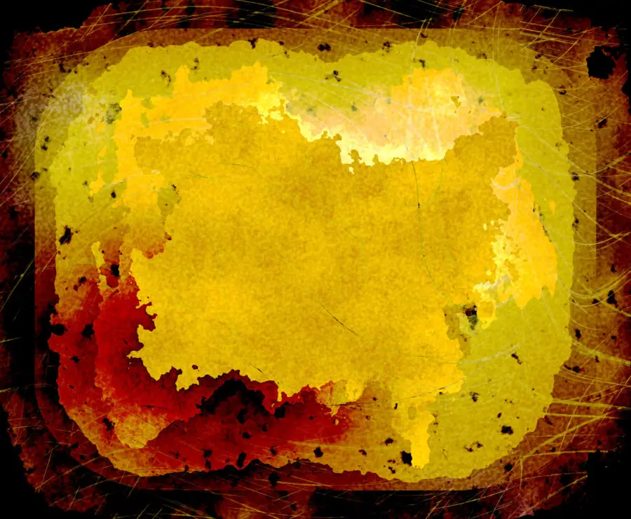 yellow abstract grunge background texture