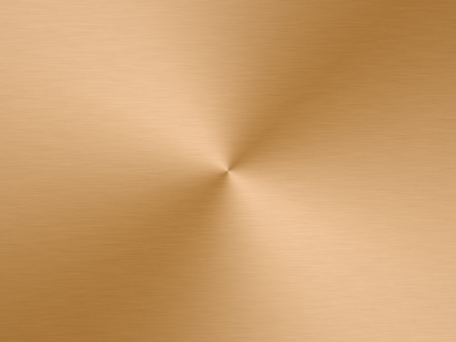 rendered brushed copper metal background