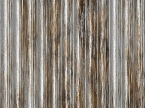 background texture of rusting corrugated iron