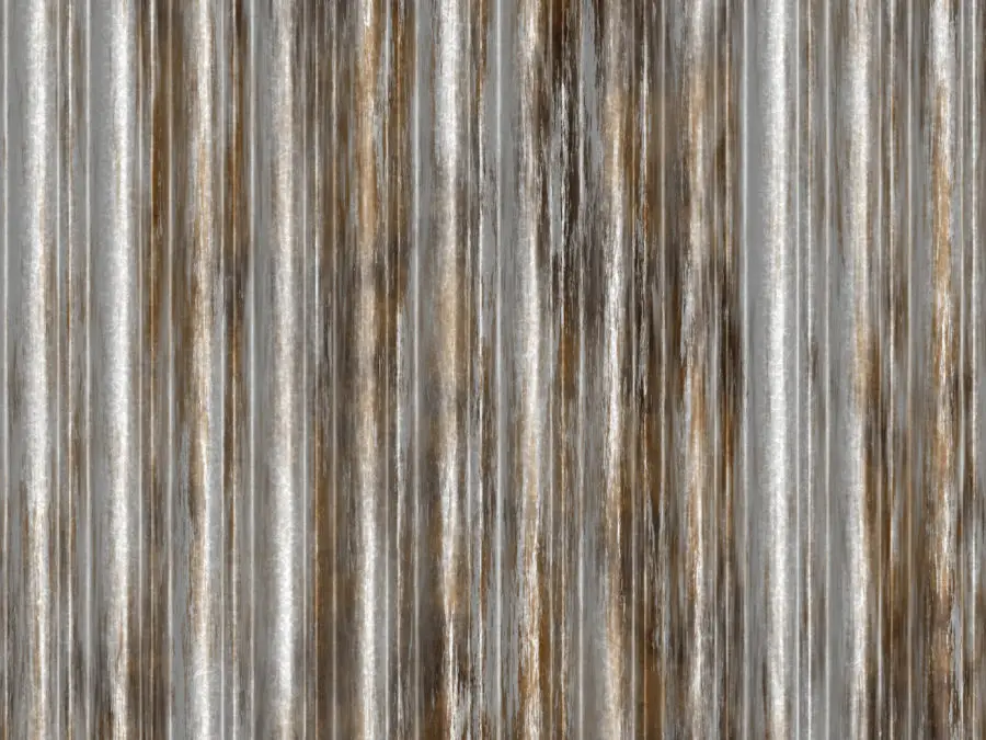 generated corrugated iron background texture