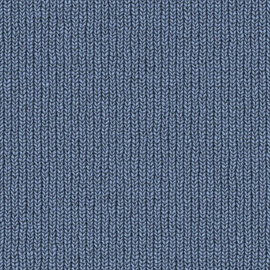 fabric texture of knitted wool as blue background