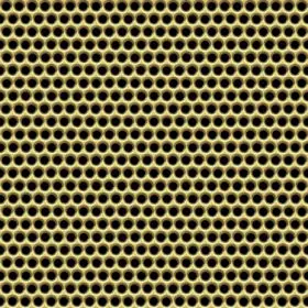 gold metal grid or grill background texture