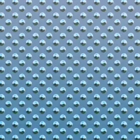 rivets in blue steel metal background texture