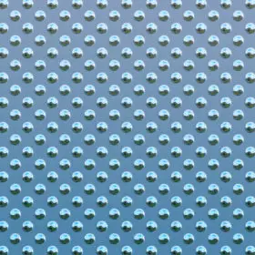 rivets in blue metal background texture