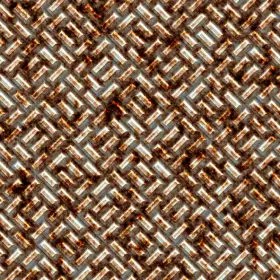 rusting diamond plate metal background texture image