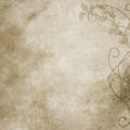 old paper floral parchment background texture