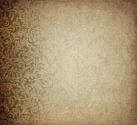 old paper with partial paisly design