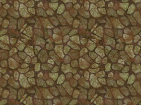 old stone pavers on the road or path background texture