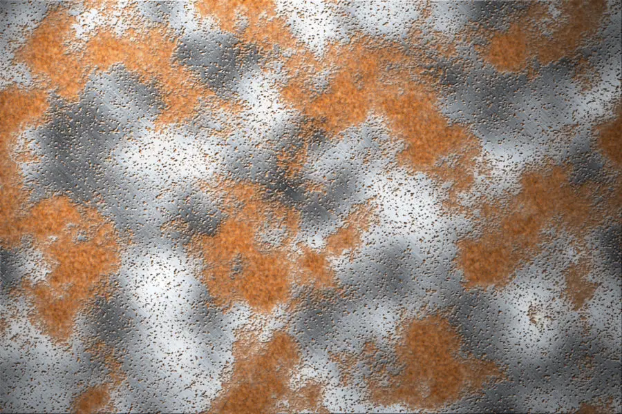 another old rusty metal generated texture