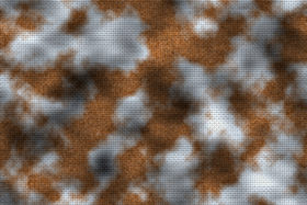 old rough rusty metal generated background texture