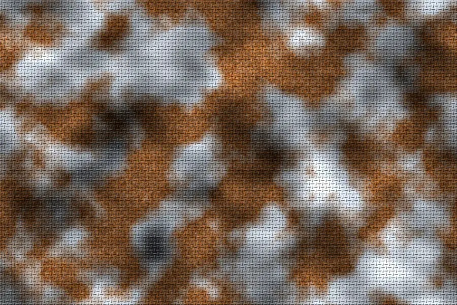 another generated metal background texture covered in rust patches