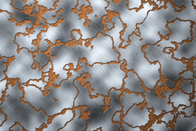 rough rusty metal generated background texture