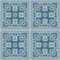 blue kitchen seamless tile background texture