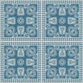 blue kitchen seamless tile background texture