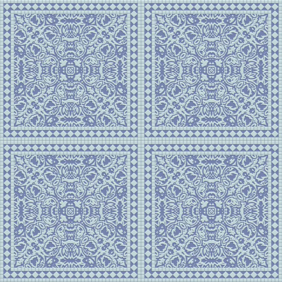 blue seamless kitchen tile patterned background texture