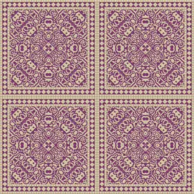 purple and cream generated seamless tile background texture