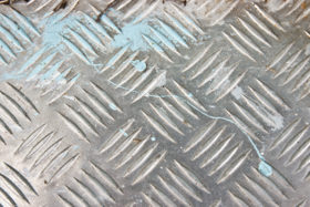 diamond or tread plate metal background texture