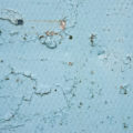 blue painted metal background texture