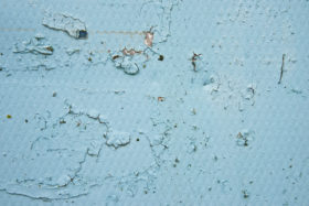 blue painted metal background texture