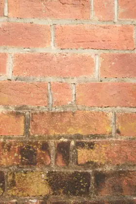 free grungy red brick wall background texture