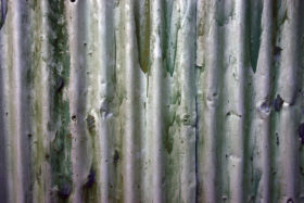 another corrugated iron background texture
