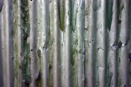 another corrugated iron background texture
