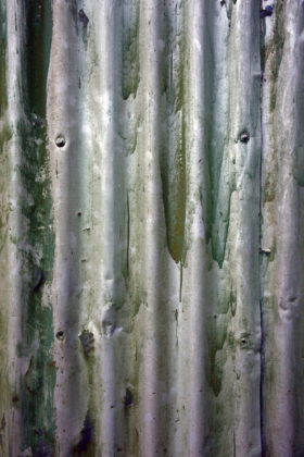 old corrugated iron background texture