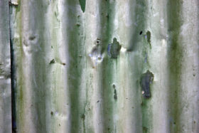 rough corrugated iron background texture