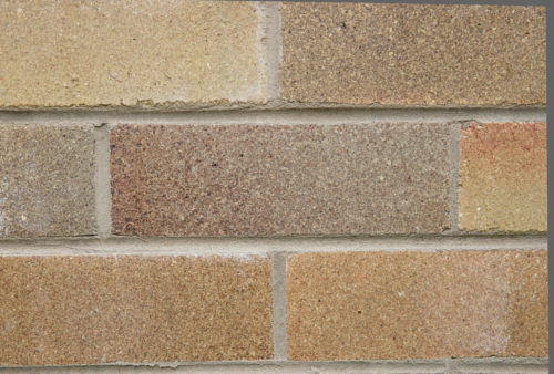 closeup of nice clean brick wall background texture