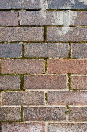 Two brick wall texture backgrounds in portrait format